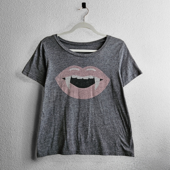 Modern Lux Tops - Vampire Graphic T-shirt